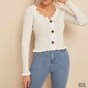 SHEIN rib-knit!😊